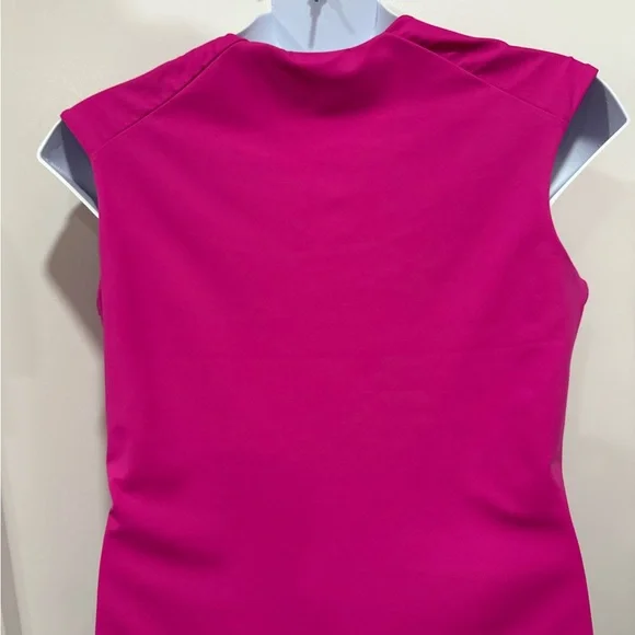 Express Vibrant Pink Sleeveless Bodysuit - Picture 4 of 5